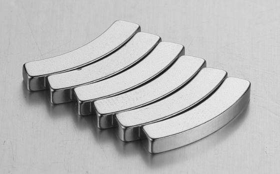 0.01mm Electric Motor Neodymium Magnet , Y32 Y35 Arc Shaped Magnets