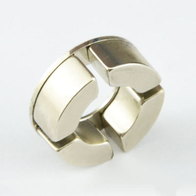 Anillo magnético permanente del disco de rotor del imán de la asamblea del neodimio