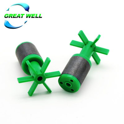 Buen precio Ronda modificada para requisitos particulares Ring Magnets, rotor magnético ROHS de la ferrita de la bomba de agua del ODM en línea
